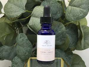 
                  
                    Load image into Gallery viewer, Anti-Inflammation Lavender +  Rosemary Evening Face Love Serum, 1 oz.
                  
                